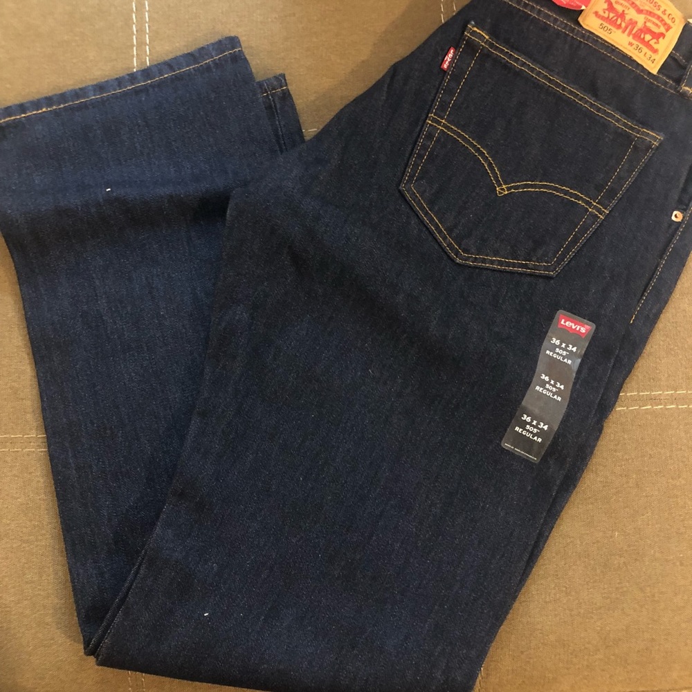 Men’s 505 Levi’s NWT 36x32 - Picture 2 of 5